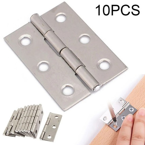 10pz cerniere acciaio inox - cerniere,