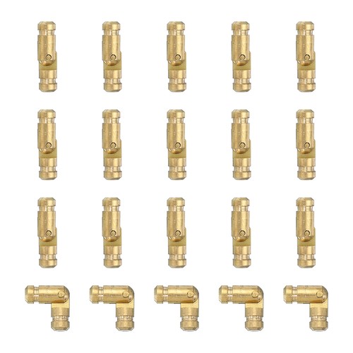 20pcs cerniere ottone nascoste - cerniere,