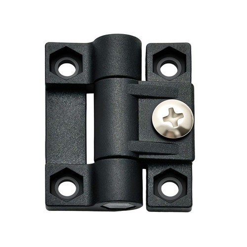10pz cerniere 43mm nylon nero - 10pz,