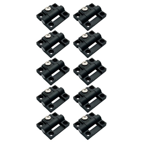 10pz cerniere 43mm - 10pz, nero